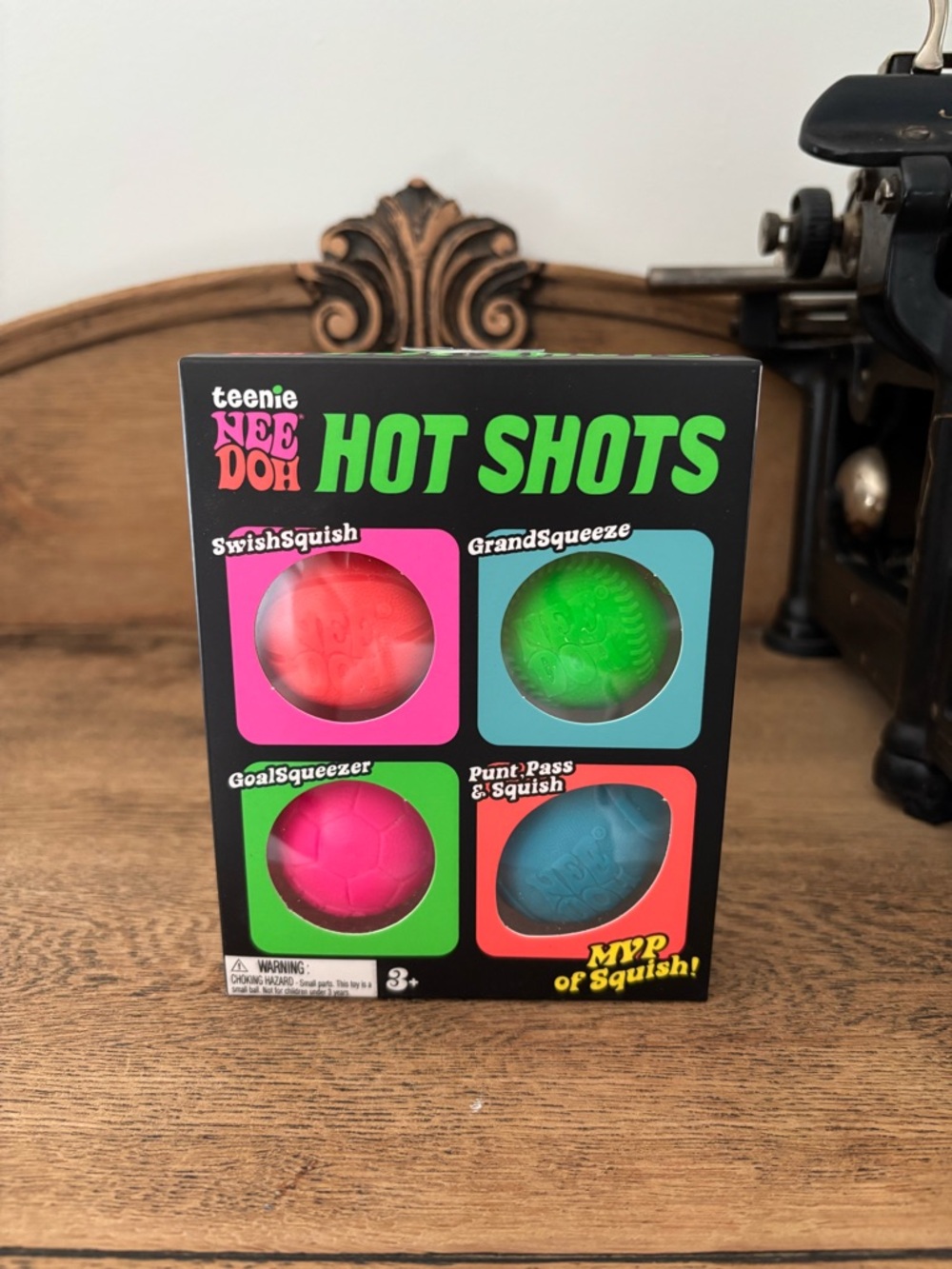 Teenie NeeDoh Hot Shots Multipack Nee Doh Mini 4 pack